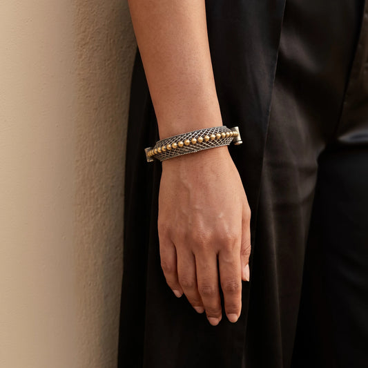 Zoya Statement Tribal Kada Bangle