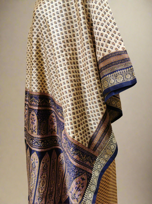 Rea Pure Silk Kaftan Dress