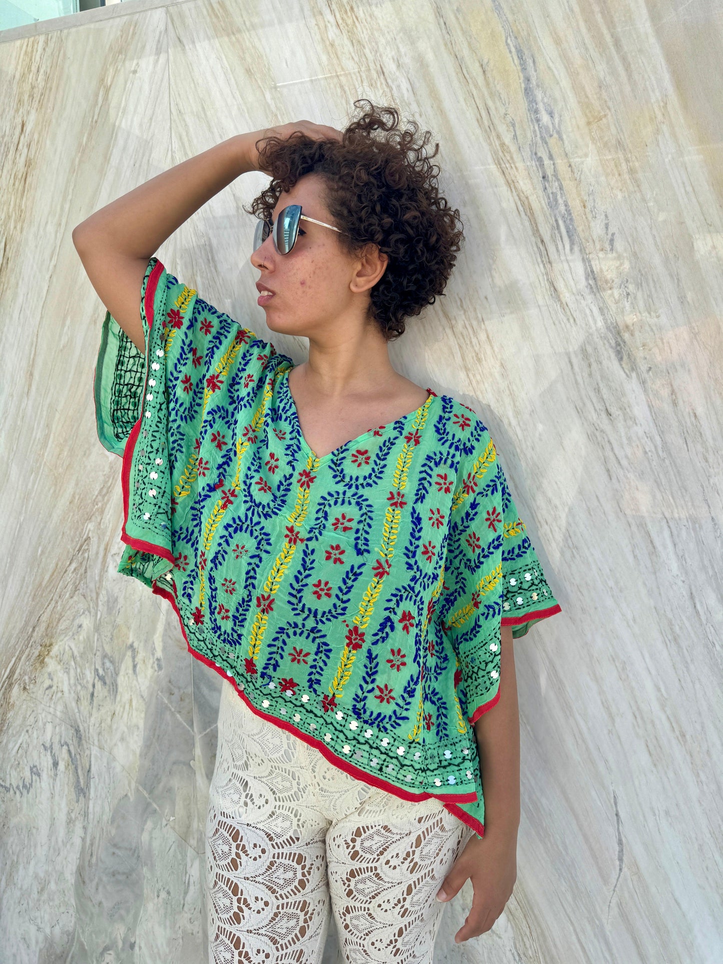 Catalina Embroidered Top
