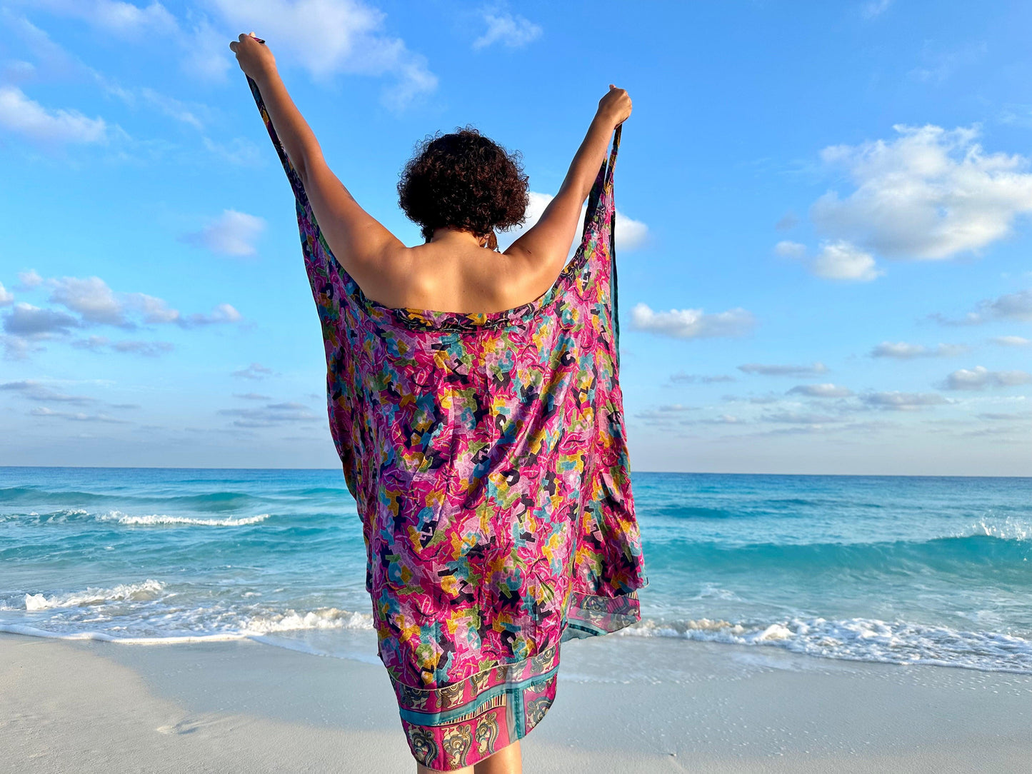 Alma wrap Silk Skirt/ Dress