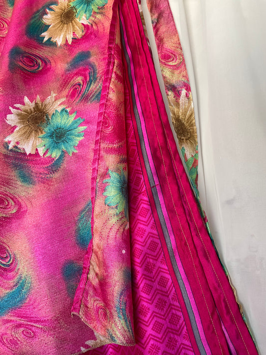 Multi-Wrap Skirt & Dress| Fuchsia