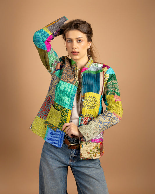 Leela Reversible Artisan Jacket