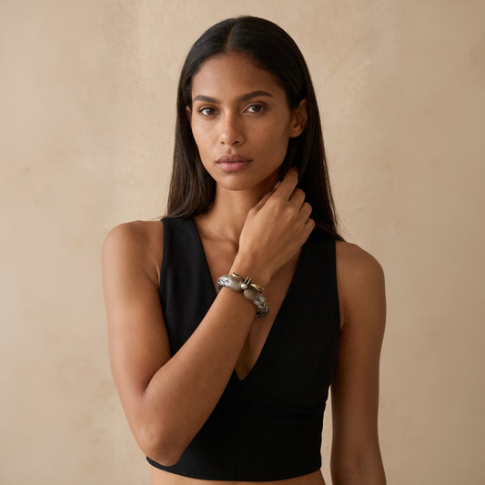 The Peacock Heritage Bangle