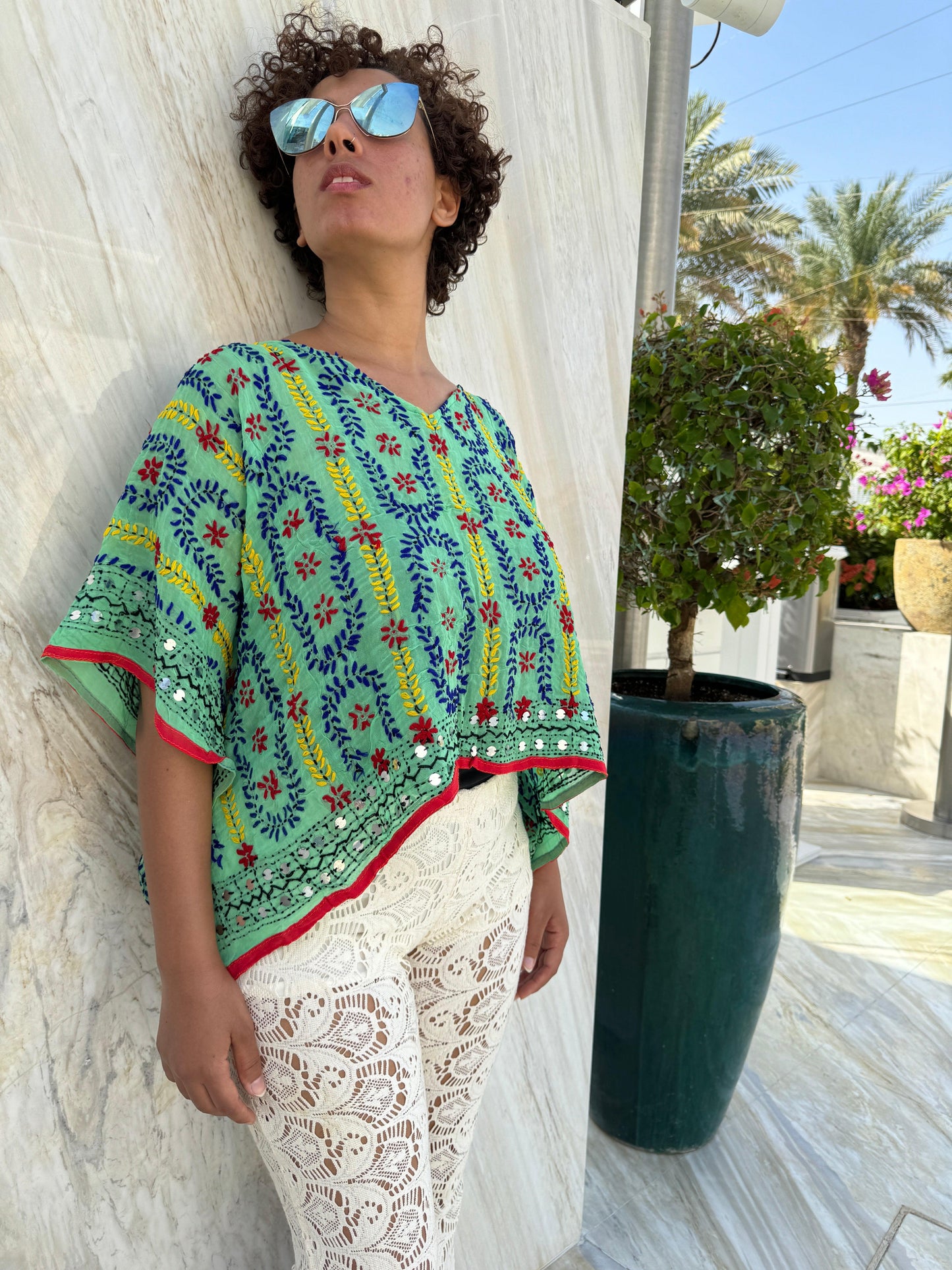Catalina Embroidered Top