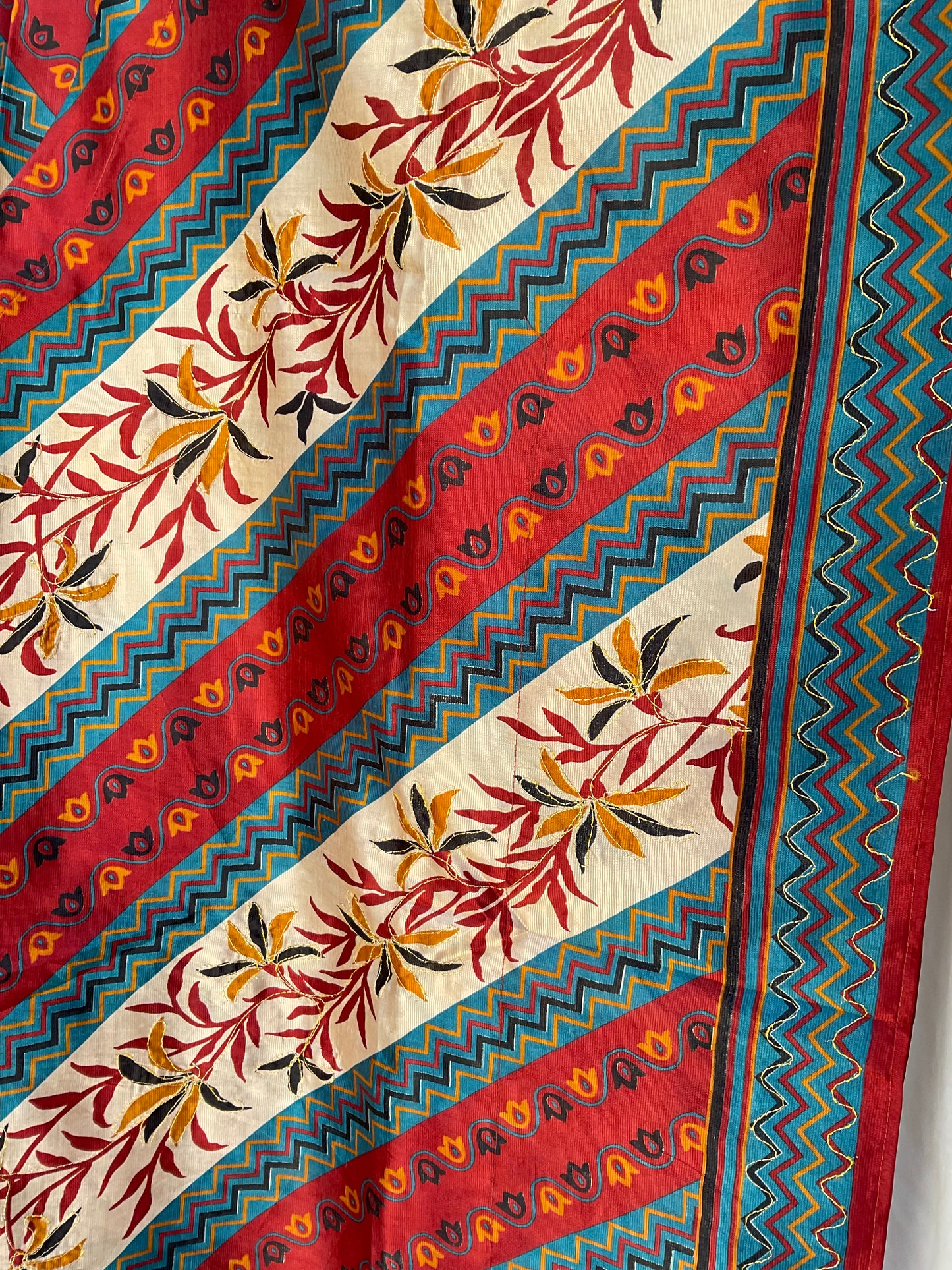Ishtar Embroidered Silk Kaftan Dress