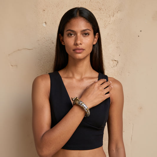 The Peacock Heritage Bangle