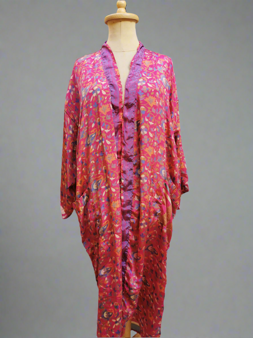 Natasha silk kimono