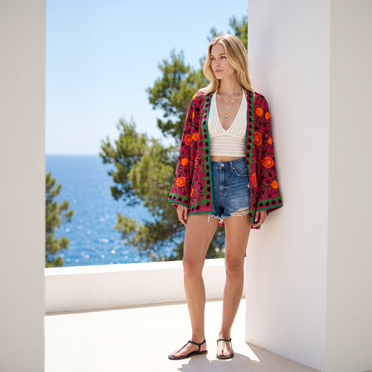The Artisan Cardigan| Salsa
