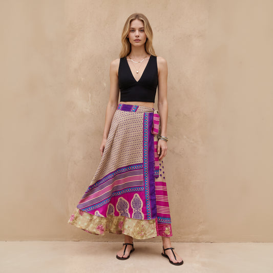 Multi-Wrap Skirt & Dress| Pinky