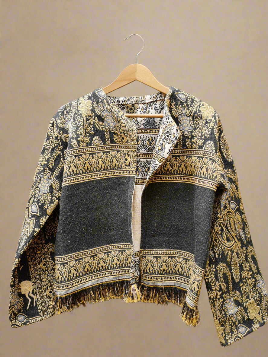Ghazalla Reversible Cotton Jacket