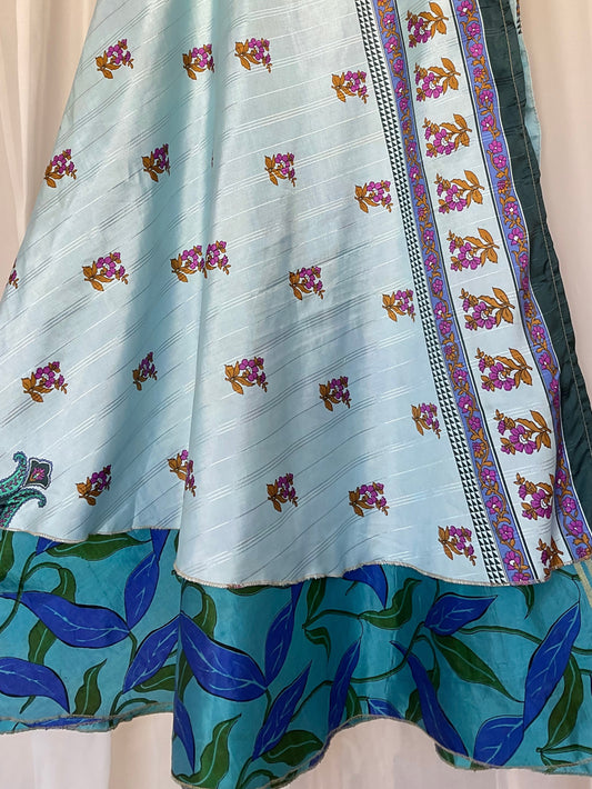 Multi-Wrap Skirt & Dress| Sky Blue