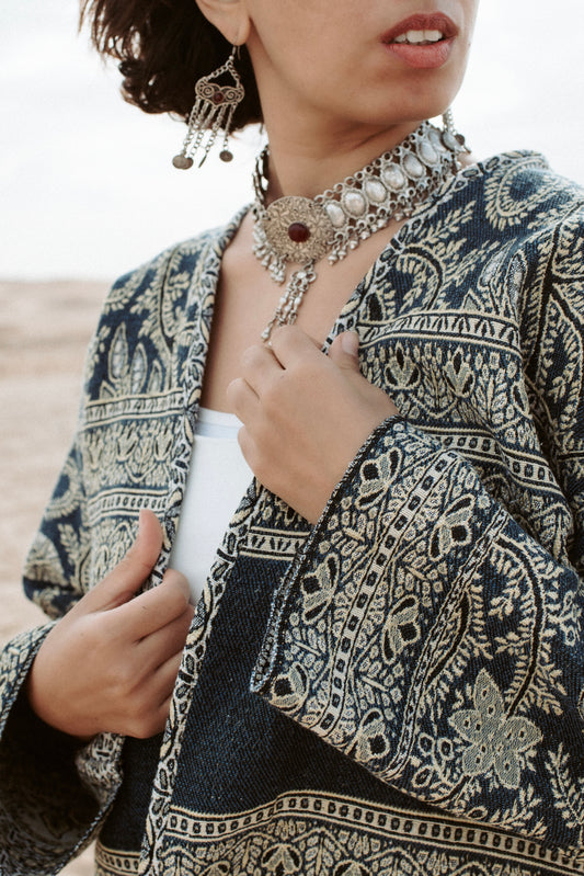 Emmer Reversible Cotton Jacket