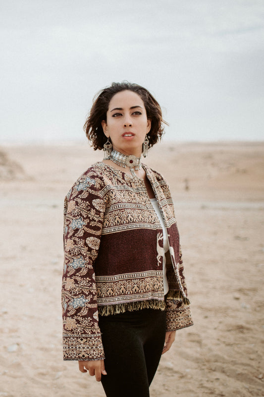 Ghazalla Reversible Cotton Jacket