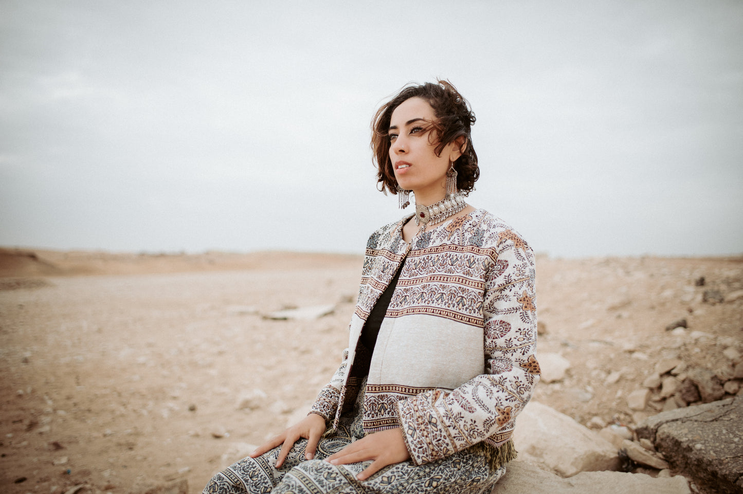 Ghazalla Reversible Cotton Jacket