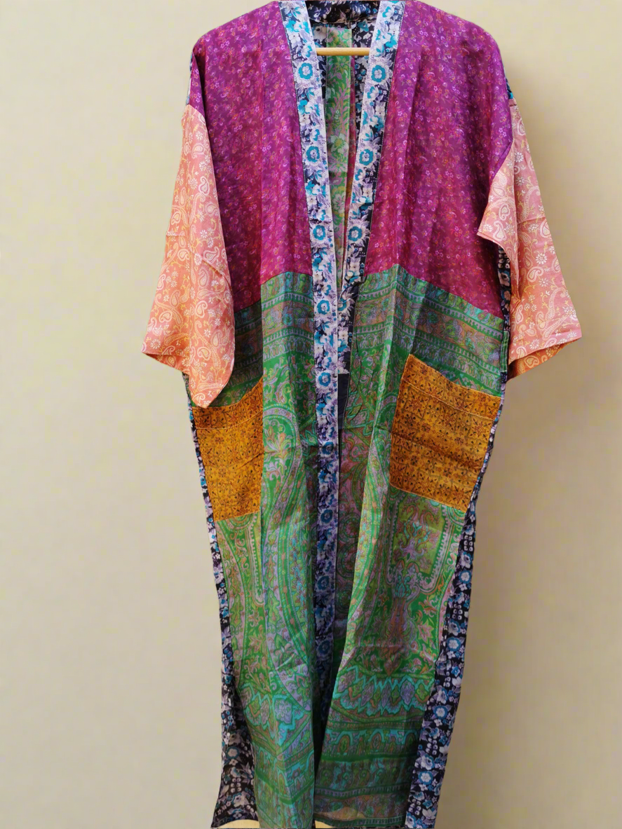 Elena Silk Kimono