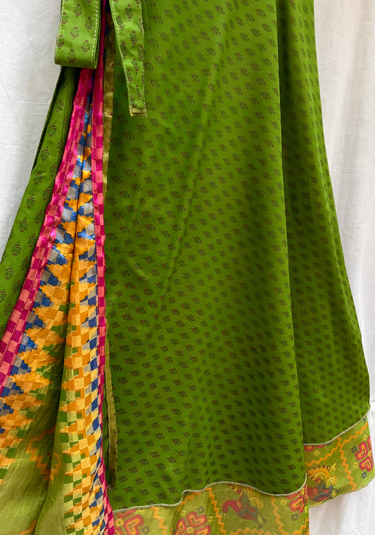 Multi-Wrap Skirt & Dress| Avocado