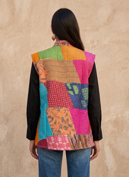 The Reversible Artisan Silk Jacket| ZigzagBack