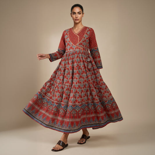 Rani Block Print Cotton Dress