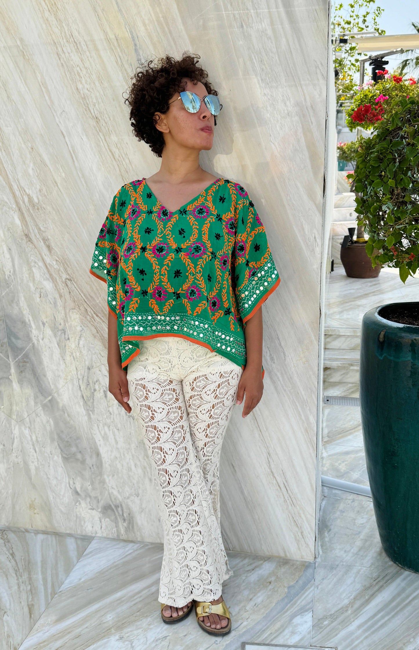 Camila Embroidered Top