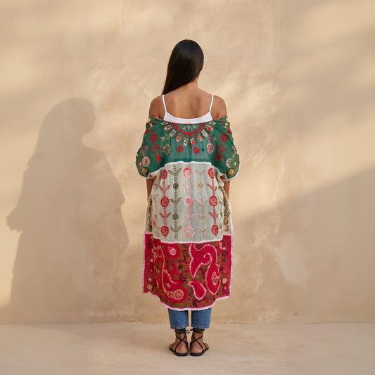 Zara Hand Embroidered Kimono