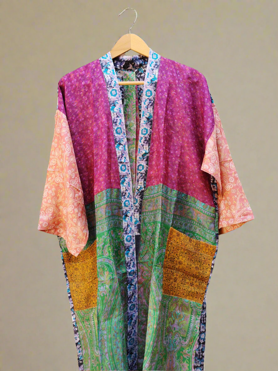 Elena Silk Kimono