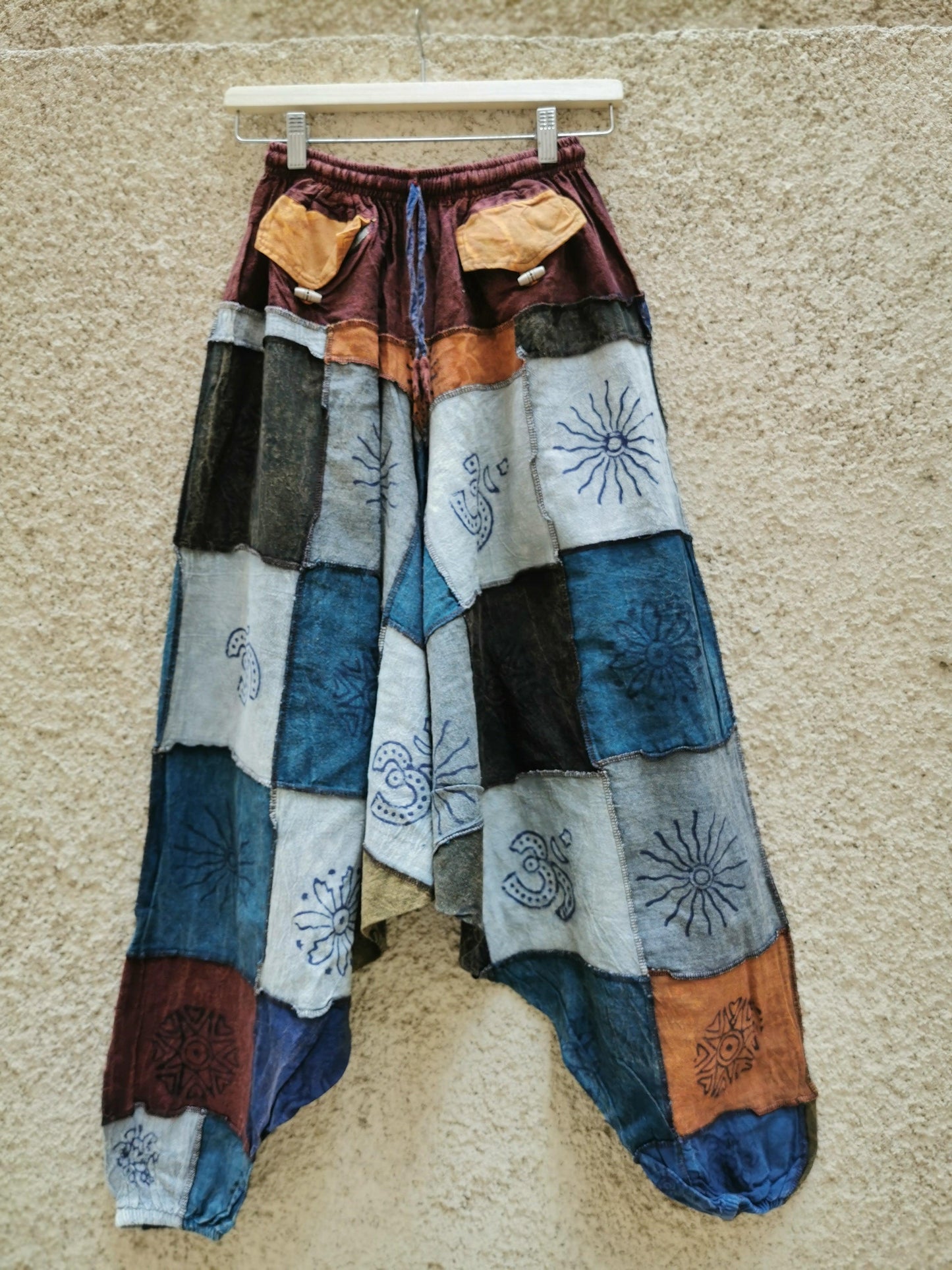 Lola Patchwork Cotton Pant