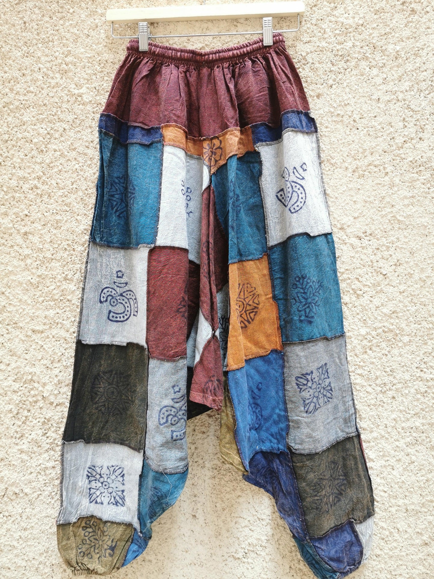 Lola Patchwork Cotton Pant