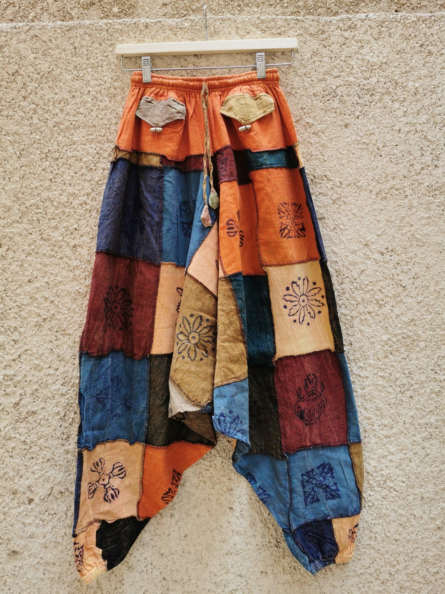 Lola Patchwork Cotton Pant