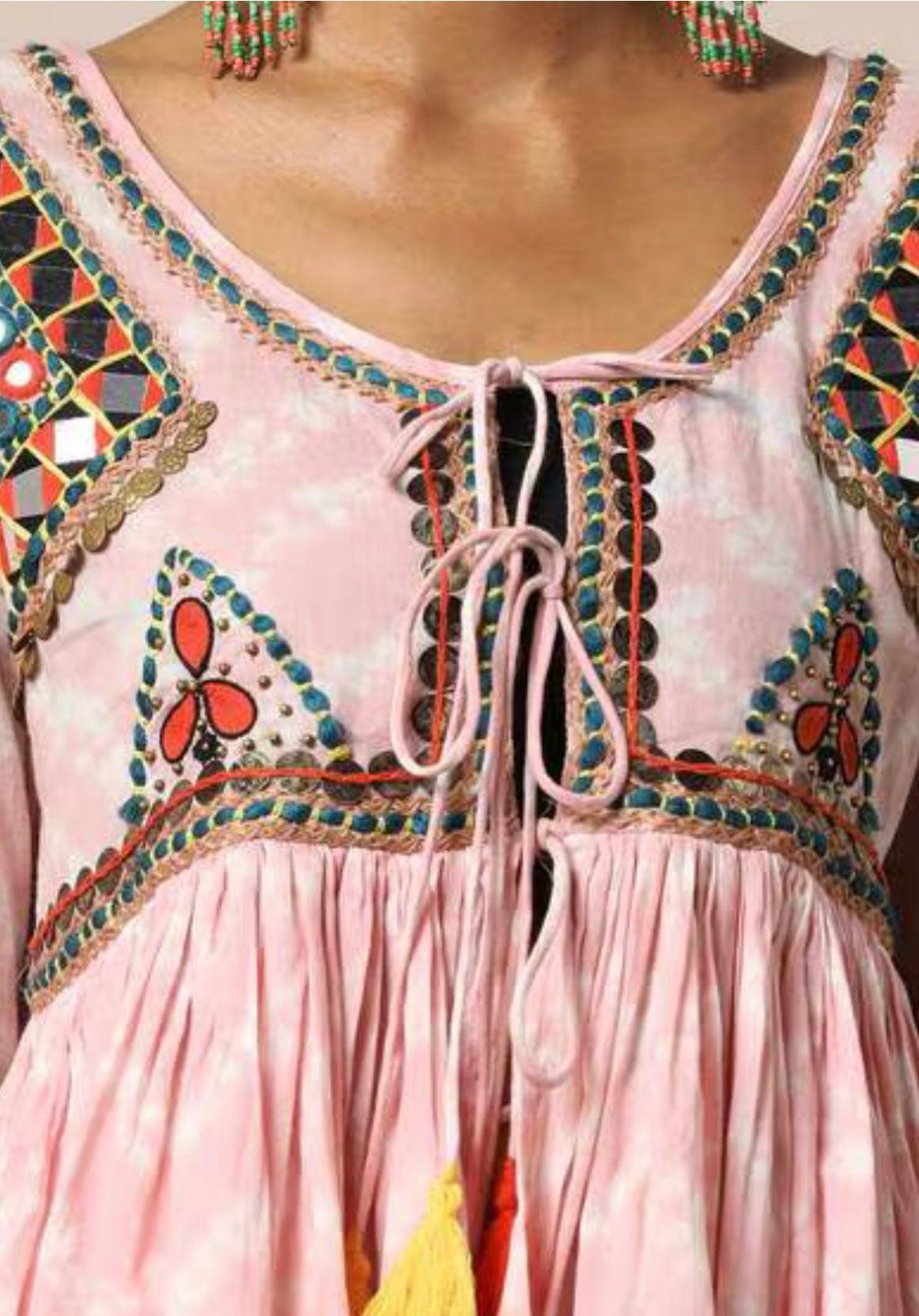 Valeria Embroidered Top