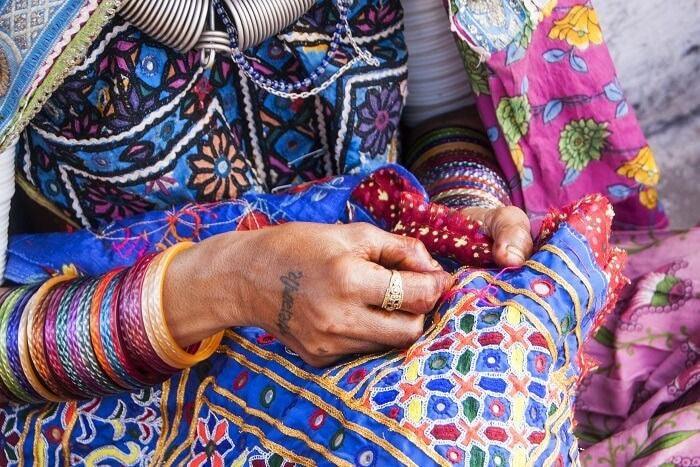 Calliope Hand Embroidered Dress