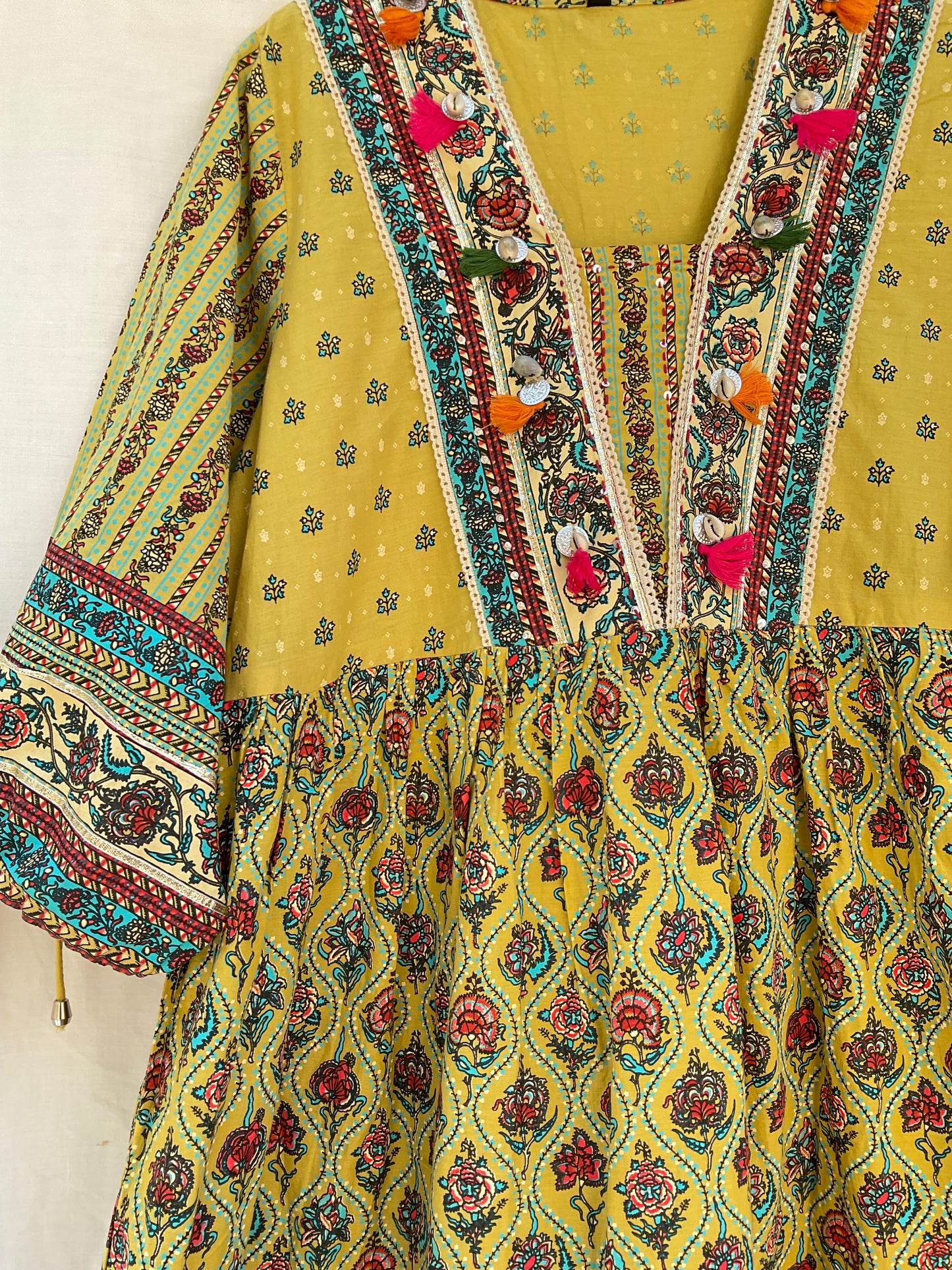 Parrot Green Cotton