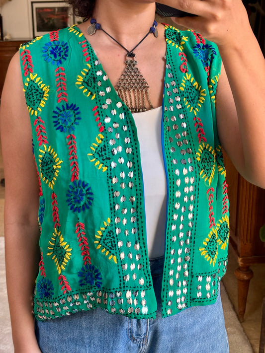 Marbella Embroidered Vest