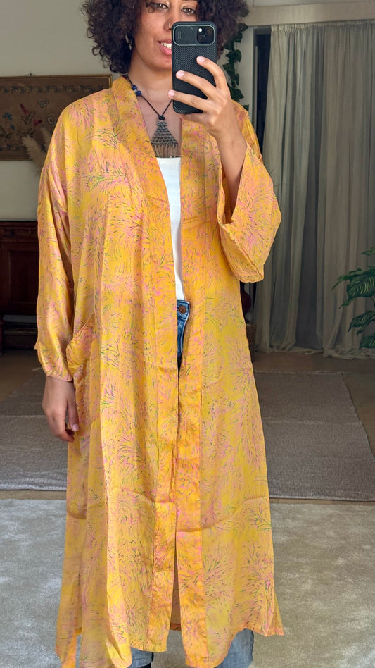 Cleo Pure Silk Kimono