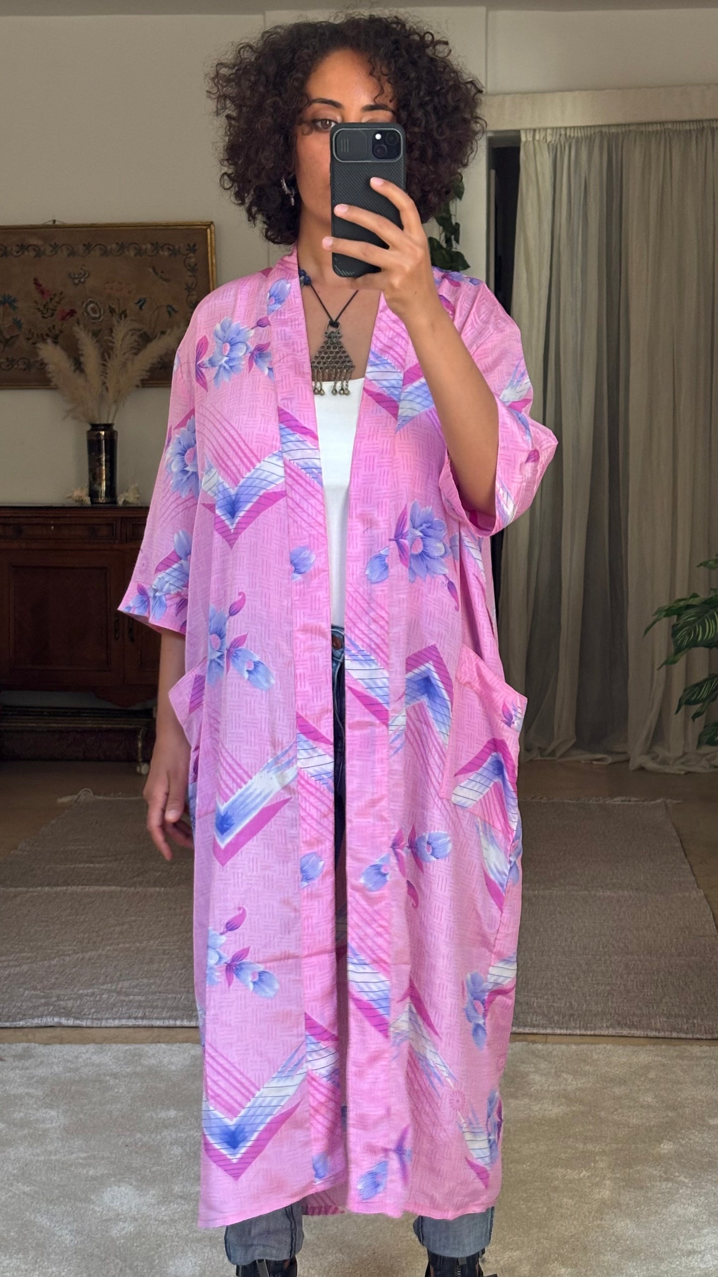 Fiji Soft Silk Kimono