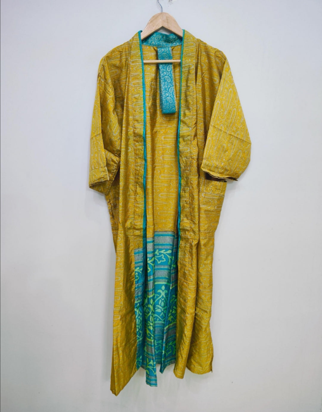 Golden Silk Kimono