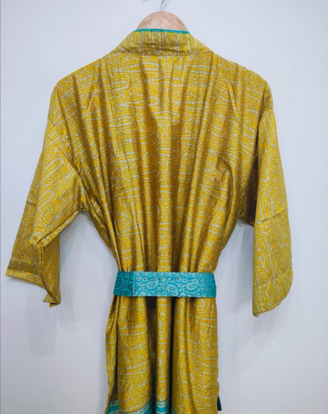 Golden Silk Kimono