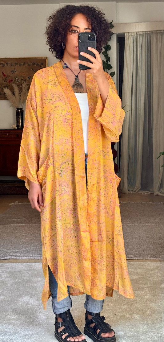 Cleo Pure Silk Kimono