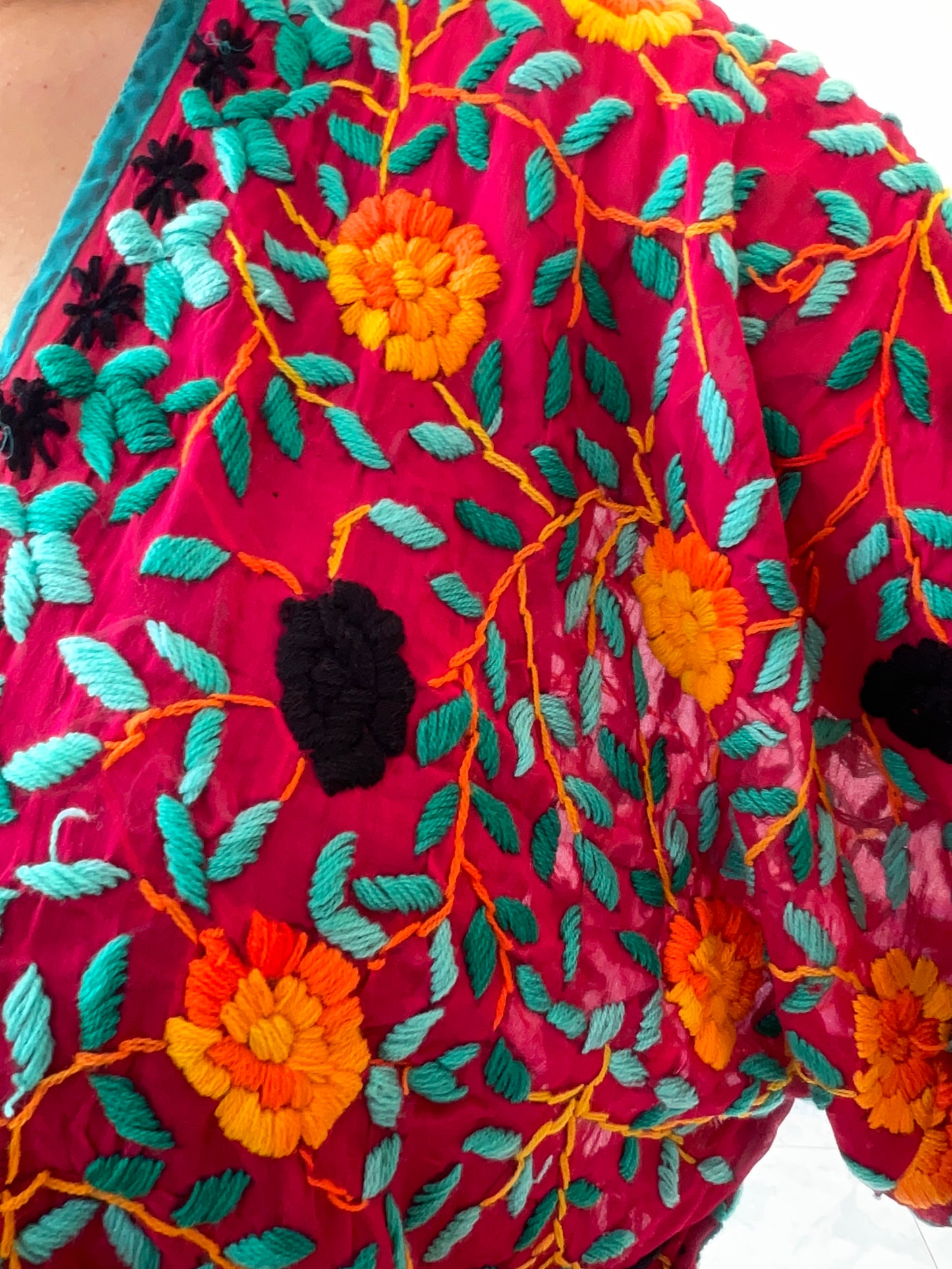 The Artisan Cardigan| Fuchsia