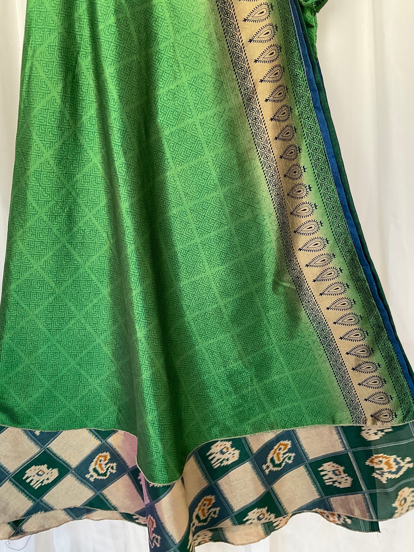 Multi-Wrap Skirt & Dress| Green Gold