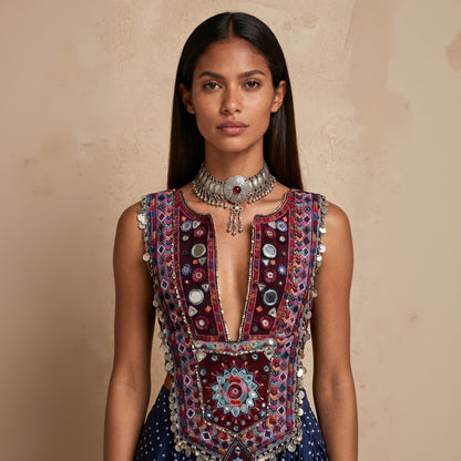 The Vintage Artisan Tribal Choker