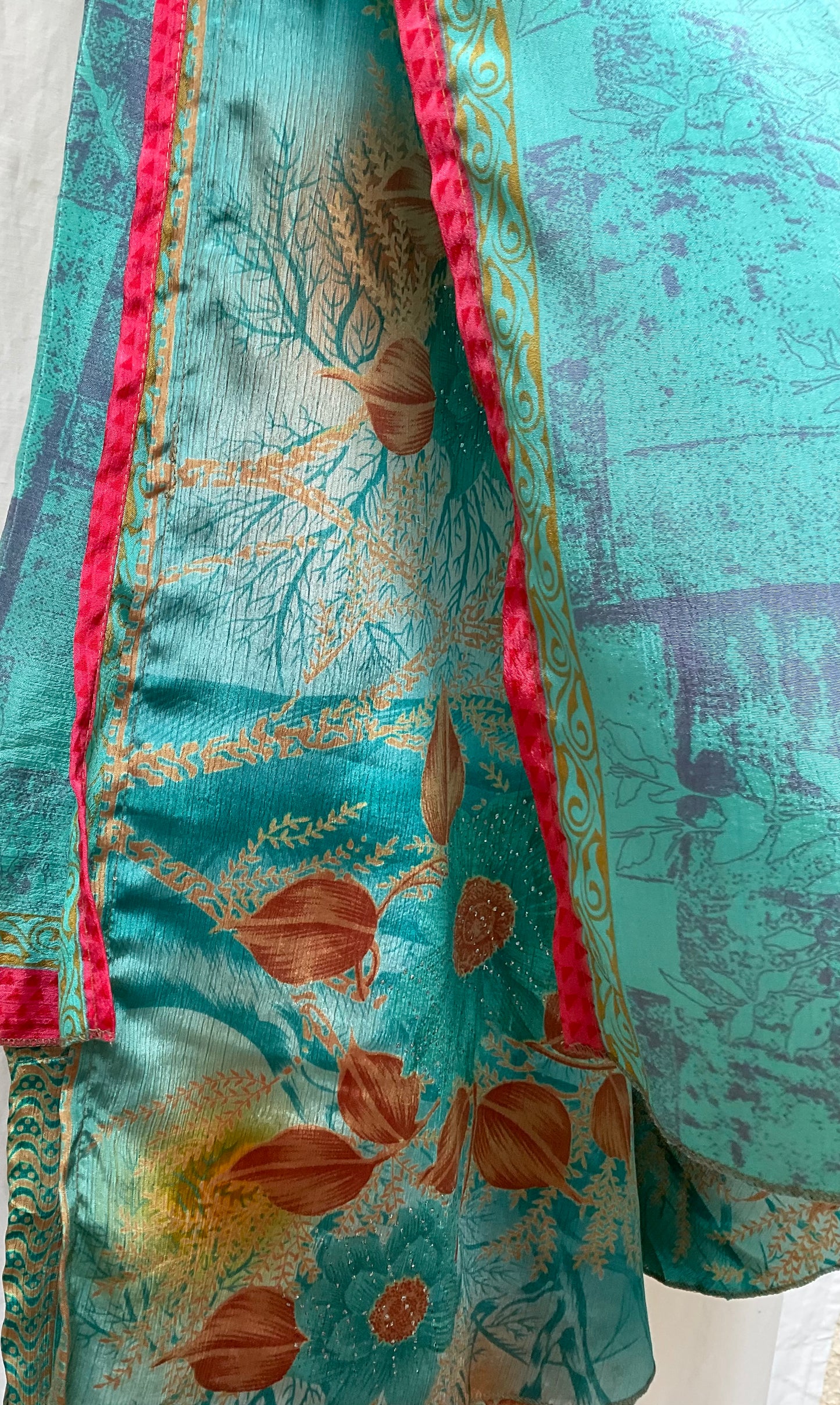 Multi-Wrap Skirt & Dress| Ocean