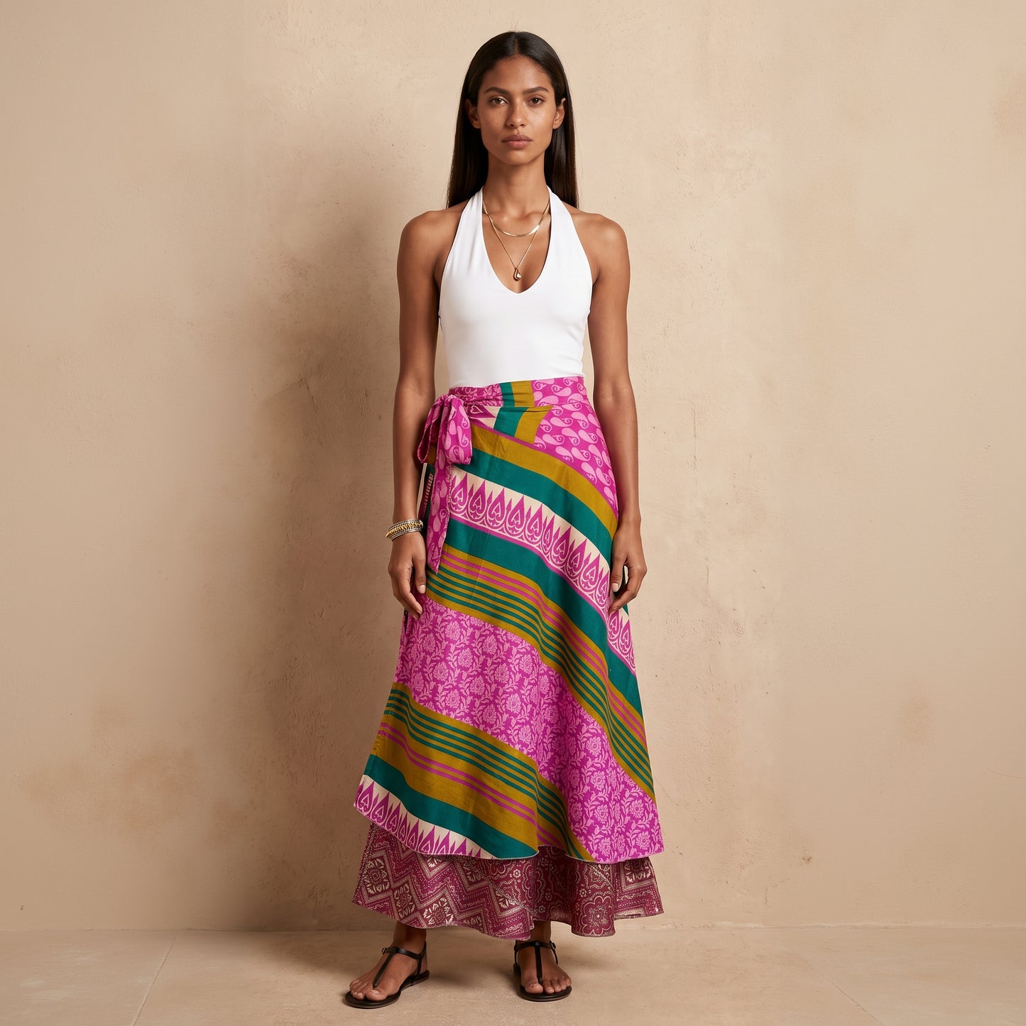 Multi-Wrap Skirt & Dress| Colorful