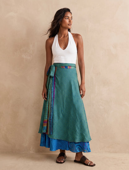 Multi-Wrap Skirt & Dress| Feather
