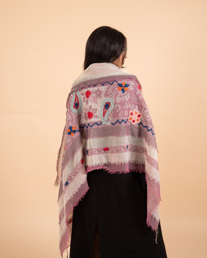 Macaw Three Layers Scarf