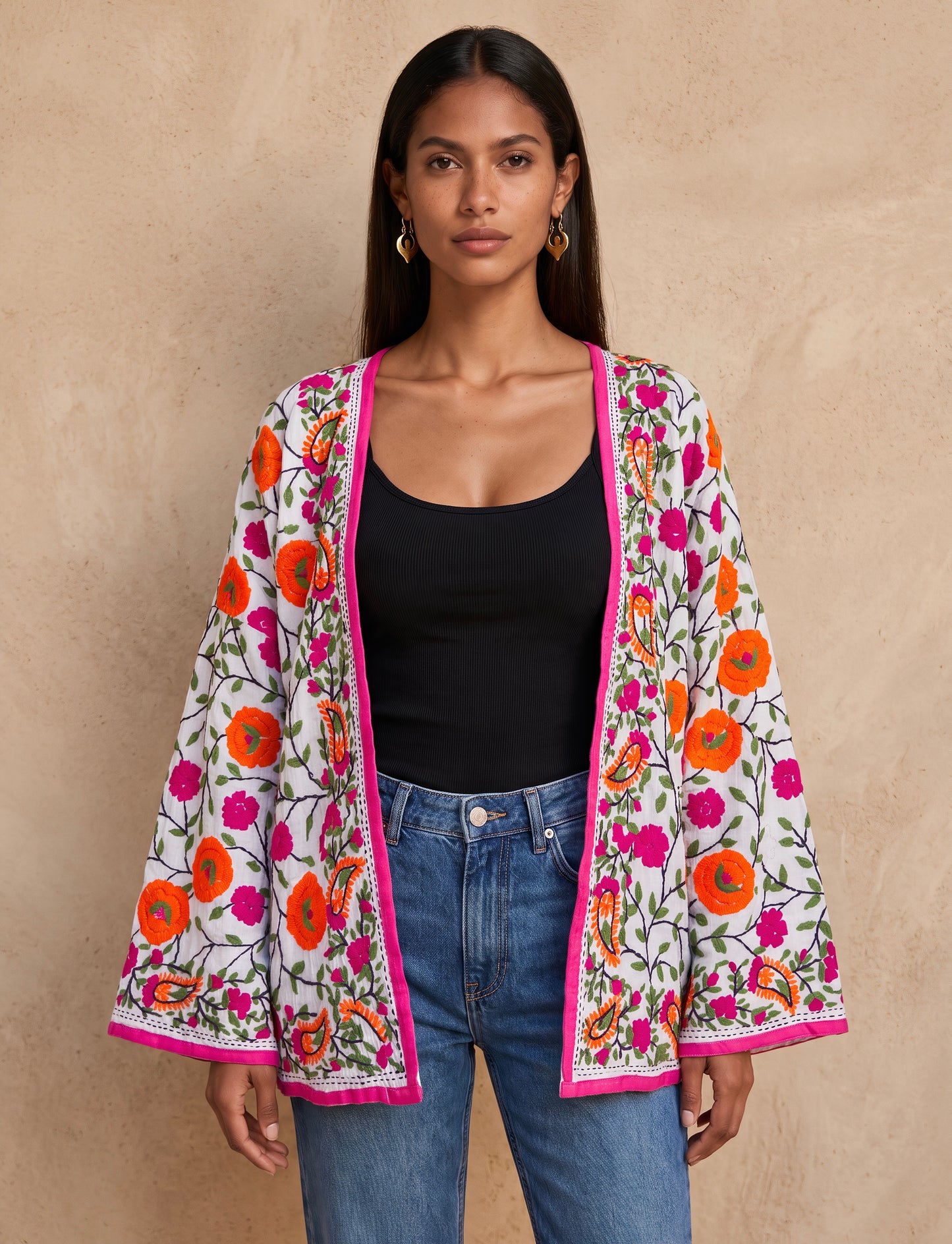 The Artisan Cardigan| Cotton White