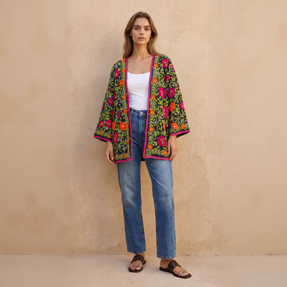 The Artisan Cardigan| Navy Blue