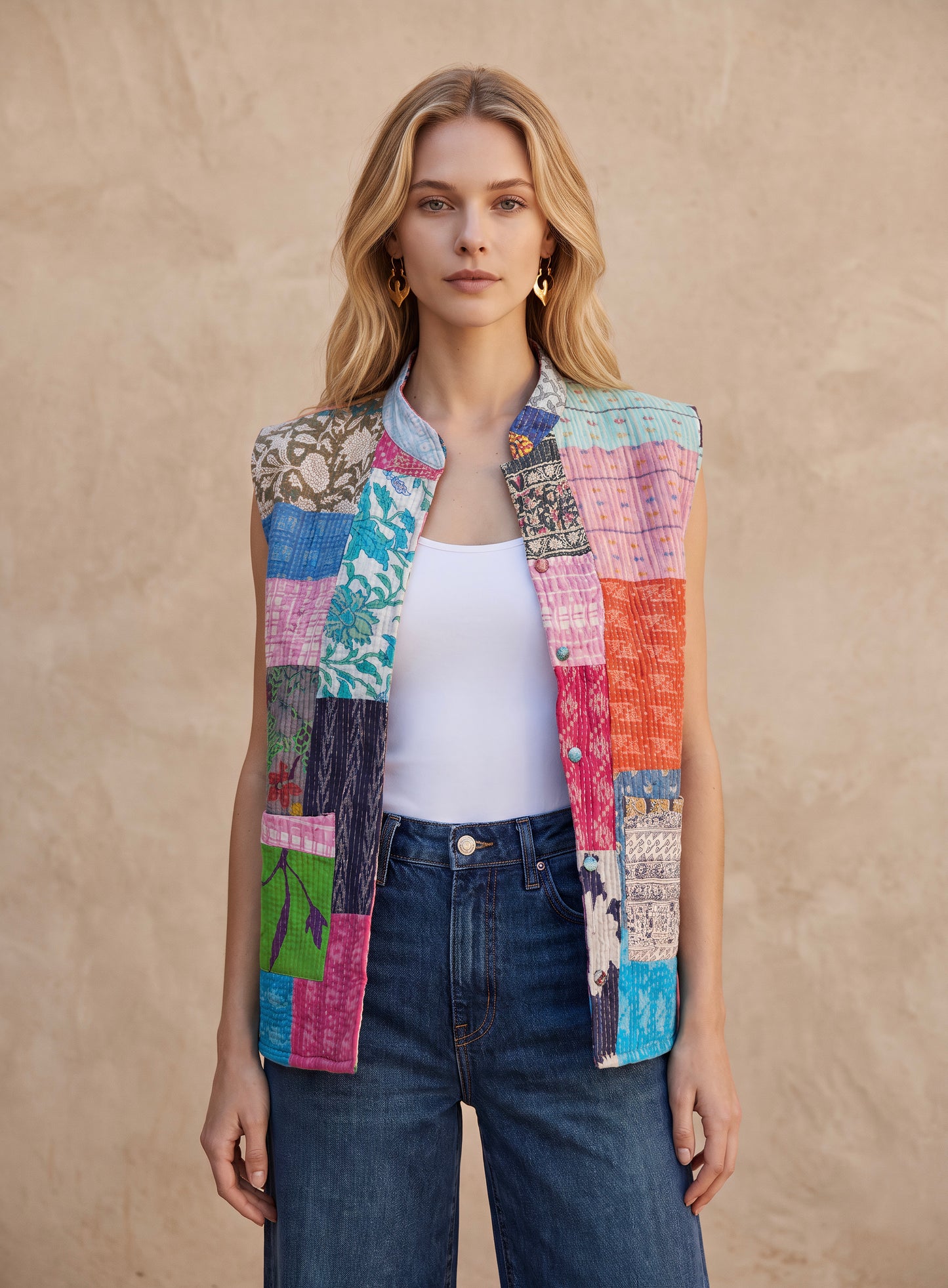 The Reversible Artisan Cotton Jacket|  Back