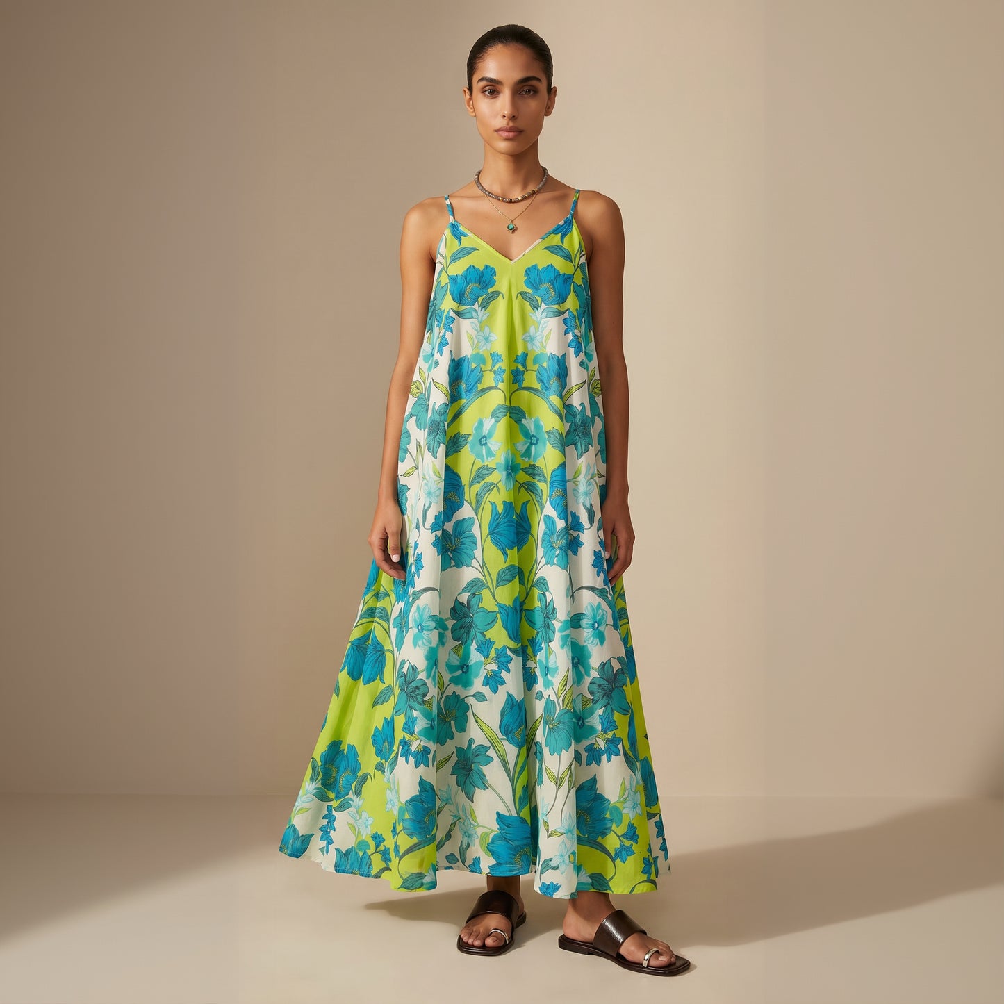 The Riviera Maxi Slip Pure Cotton