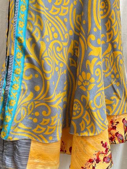 Multi-Wrap Skirt & Dress| Yellow
