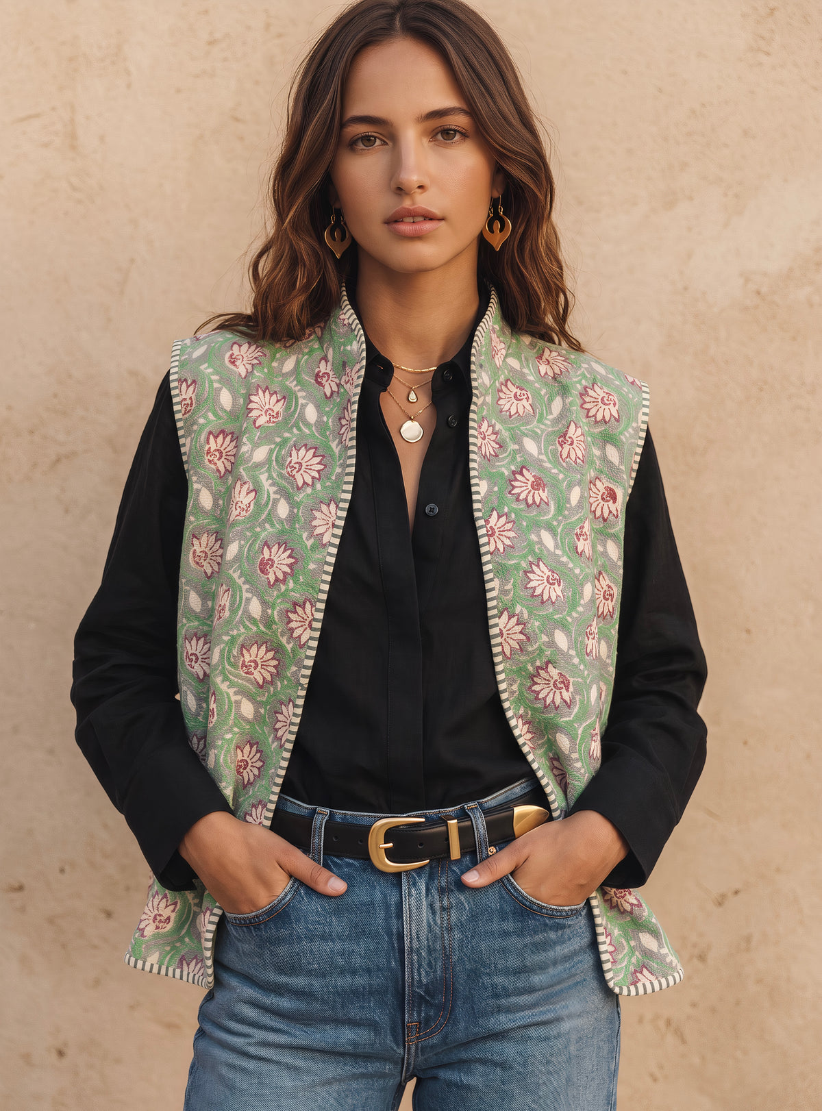 The ECLIPSE Sage & Mulberry Vest